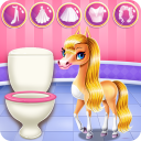 Rainbow Pony Beauty Salon Icon