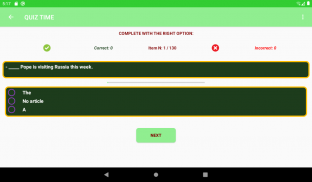 English Articles : a, an, the screenshot 4