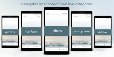 Clean Jokes: Jokes, Riddles, Quotes, Fun Facts + screenshot 0