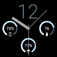 Basic Analog: Watch face screenshot 2