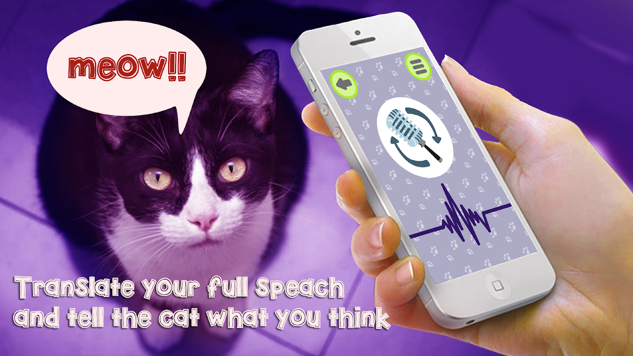 Cat Language Translator Simulator - Talk To Pet - Загрузить APK.