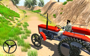 Tractor Driving Simulator Drive Steel Tire Tractor screenshot 1