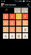 2048 Alphabet screenshot 2