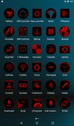 Black and Red Icon Pack v9.0 (Free) screenshot 17