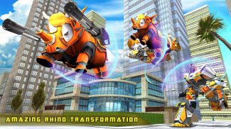Game transformasi mobil robot badak screenshot 5