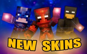 SuperHero Skins for Minecraft screenshot 0