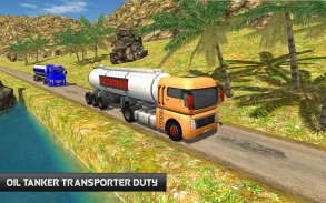 Oil Tanker Transporter 2018 Fuel Truck Driving Sim screenshot 9
