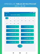 Multiplication Tables For Kids screenshot 4
