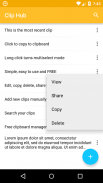 Clip Hub: Clipboard manager screenshot 3