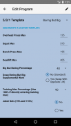 Fast 5/3/1 Workout Calculator screenshot 0