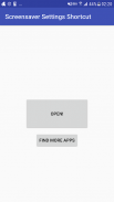 Screensaver Settings Shortcut screenshot 0