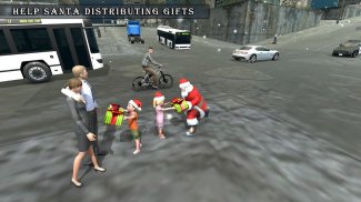 Crime City Simulator Santa Rope Hero screenshot 0