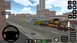 Heavy Truck Driving Simulator screenshot 1