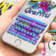 Swag Graffiti Keyboard theme screenshot 4