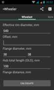 Wheeler Spoke Calculator screenshot 2
