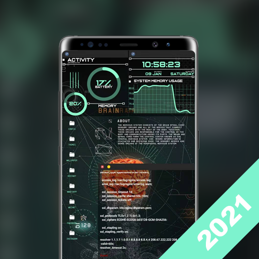 Hacker Style Launcher - APK Download for Android