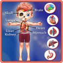 Kids Body Parts Learning Icon