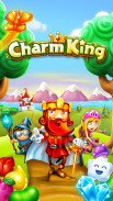 Charm King - jeu gratuit de match 3 avec princesse screenshot 2