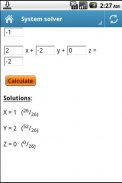 System of Equations 3x3 screenshot 4