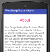 West Bengal Lottery Results screenshot 3