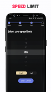 Speedometer Dash Cam: aplicación de video y límit screenshot 1