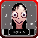 Creepy Momo Keyboard Theme
