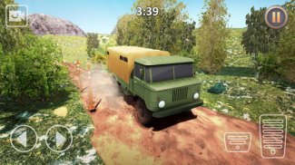 Truck Tires Offroad Simulator 3D screenshot 1