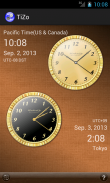 TiZo(world time clock) screenshot 0