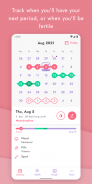 Lucy - Period tracker calendar screenshot 2