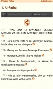 Quran (Swahili - English) screenshot 5