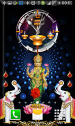 Lakshmi Diwali Theme Clock Lockscreen - LWP screenshot 4