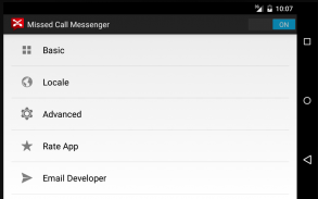 Missed Call Messenger Lite screenshot 3