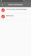 Van Excellence Pre-Use Defect Check screenshot 0