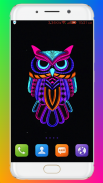 Neon Animal Wallpaper screenshot 0