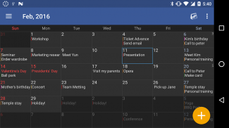 AA Calendar (+ Memo & Anniversary) screenshot 7