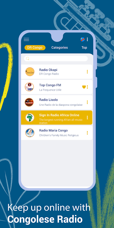 bronze rabat Spændende DR Congolese Radio - Live FM Player - APK Download for Android | Aptoide