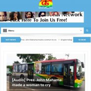 Ghana Sky Web & Radio Stations screenshot 3