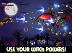 Angry Witch vs Pumpkin: Scary Halloween Game 2018 screenshot 3