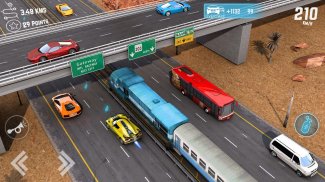 3D sekolah balap mobil: permainan mobil balap screenshot 0