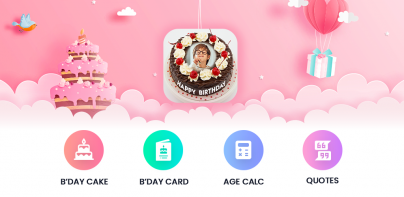 Name Photo On Birthday Cake