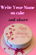 Cake with Name wishes - Write Name On Cake screenshot 0