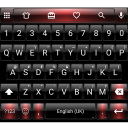 Emoji Keyboard Dusk Black Red