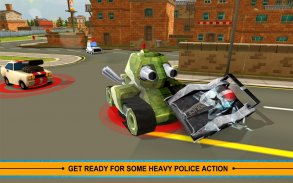 Blocky Cop Pursuit Terrorist screenshot 4