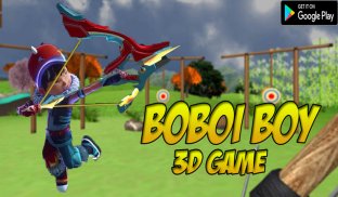 BoBoiBoy Jungle Choki Choki Bow and Arrow 3D Games screenshot 8