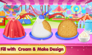 Doll Ice Cream Cake Baking screenshot 2