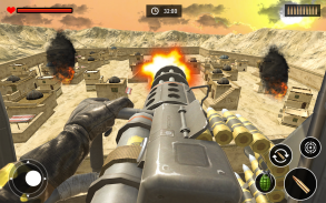 Free Squad Firing :Gun Desert Shooter Battleground screenshot 2