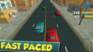 Traffic Racer Car 3D: Real Racing Highway screenshot 2