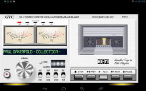 GVC CD-17 folder & track player screenshot 4