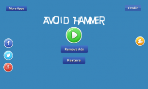 Avoid Hammer - fly forward screenshot 0