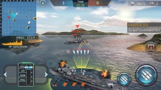Ataque de Navio de Guerra 3D screenshot 1